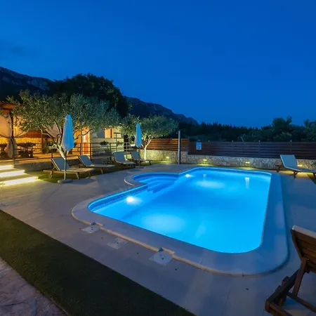 Magic View With Private Heated Pool Villa Kaštela