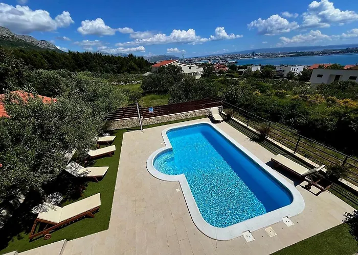 Villa Magic View With Private Heated Pool Kaštela